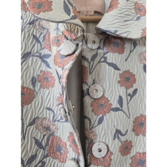 Gal Meets Glam Lola Dancing Daisy Jacquard Jacket 10 - Picture 7 of 10